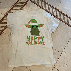STAR WARS baby Yoda Christmas shirt